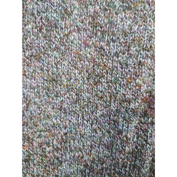 Woodward Shop Men's Vintage Gray Argyle Sweater Vest Large Shetland Wool - Picture 4 of 4